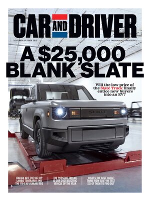 Car and Driver - Magazine